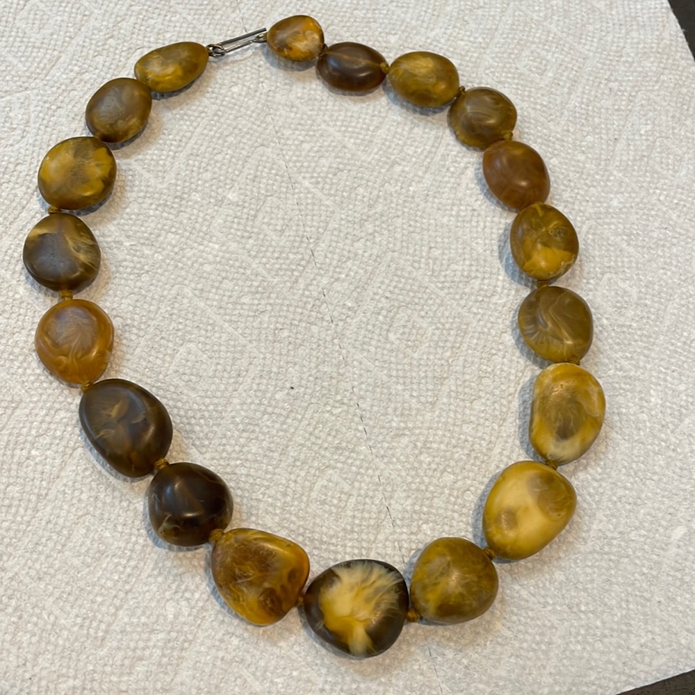 Dinosaur Designs resin necklace